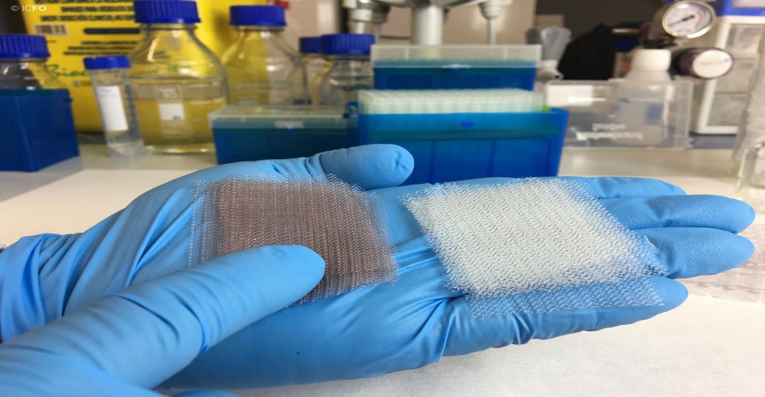 Light and Nanotechnology Prevent Biofilms on Medical Implants