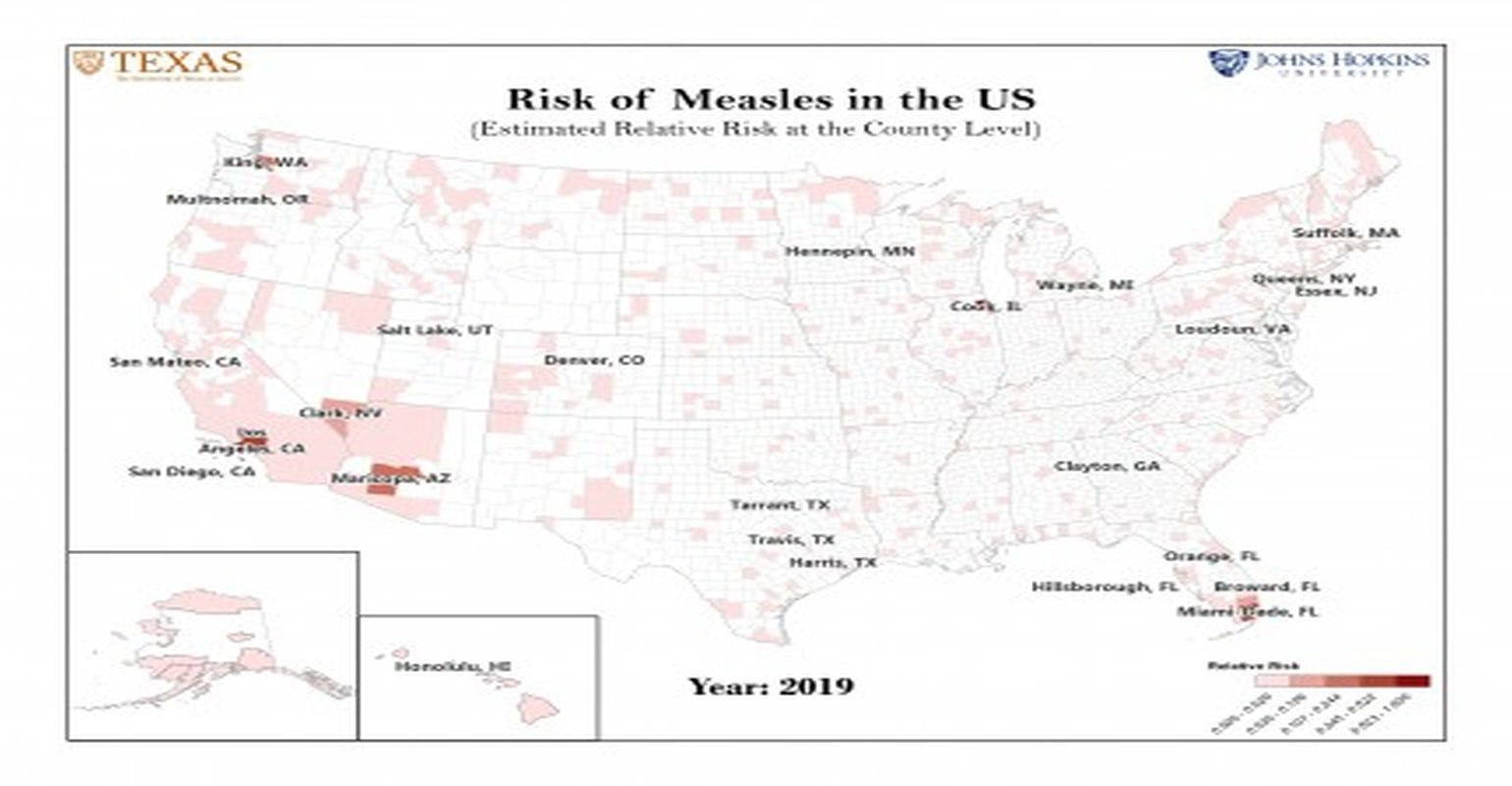 New Analysis Predicts Top 25 U.S. Counties at Risk for Measles Outbreaks