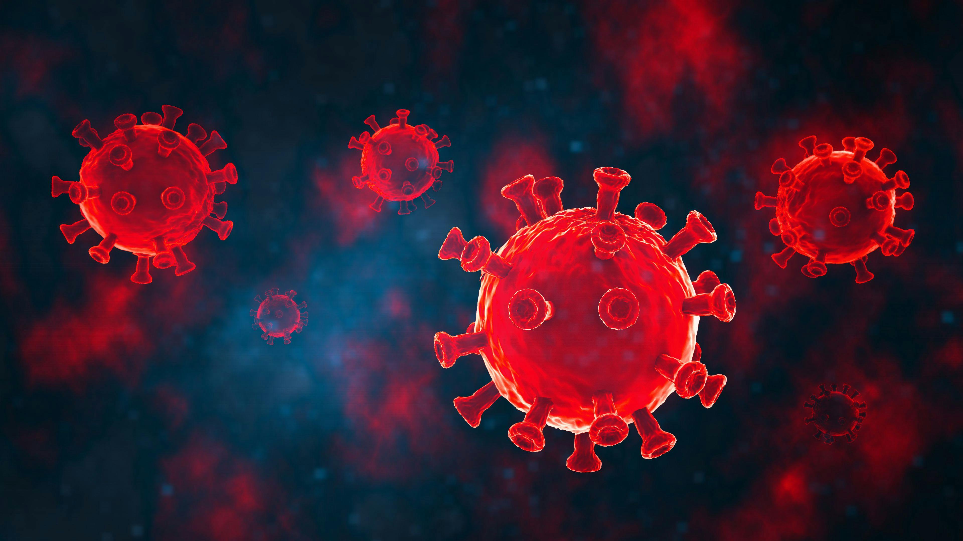 Coronavirus COVID-19 macro simulation: ©Oz-stock.adobe.com