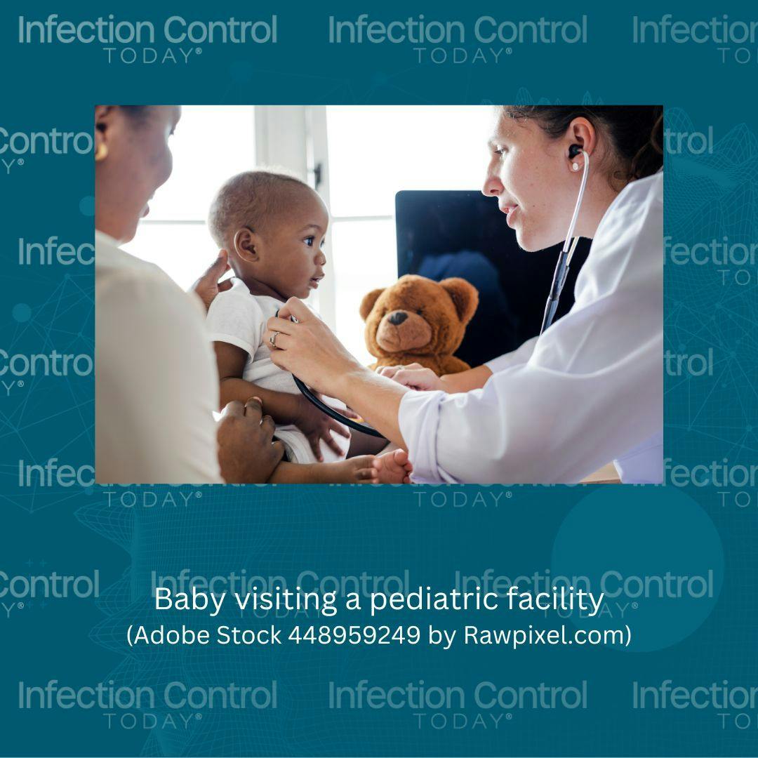 Baby visiting a pediatric facility  (Adobe Stock 448959249 by Rawpixel.com)