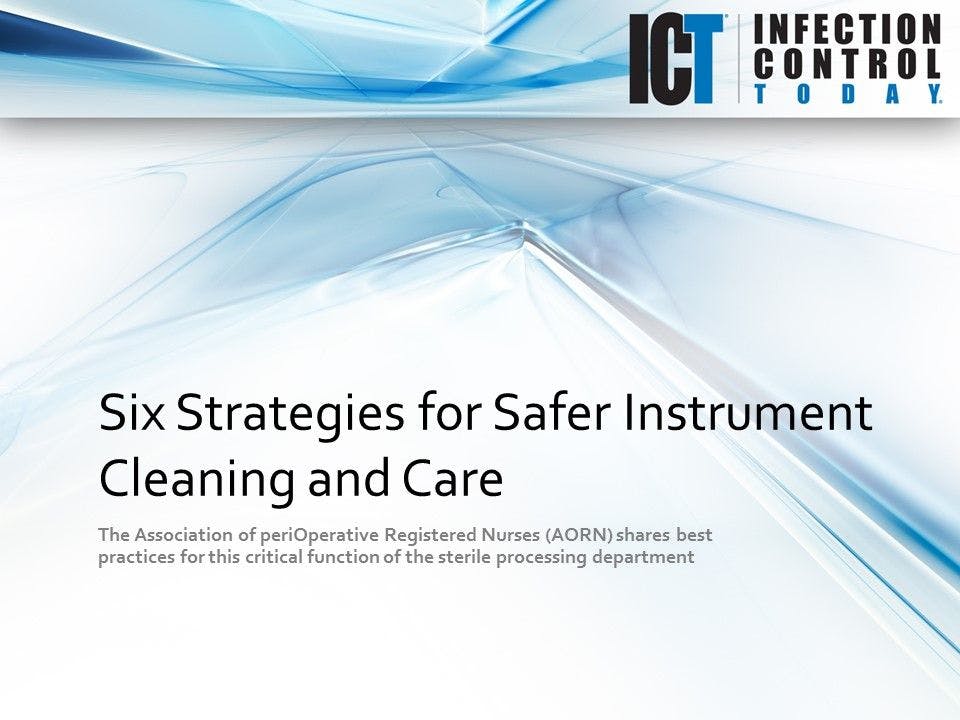 Slide Show: Instrument Cleaning and Care