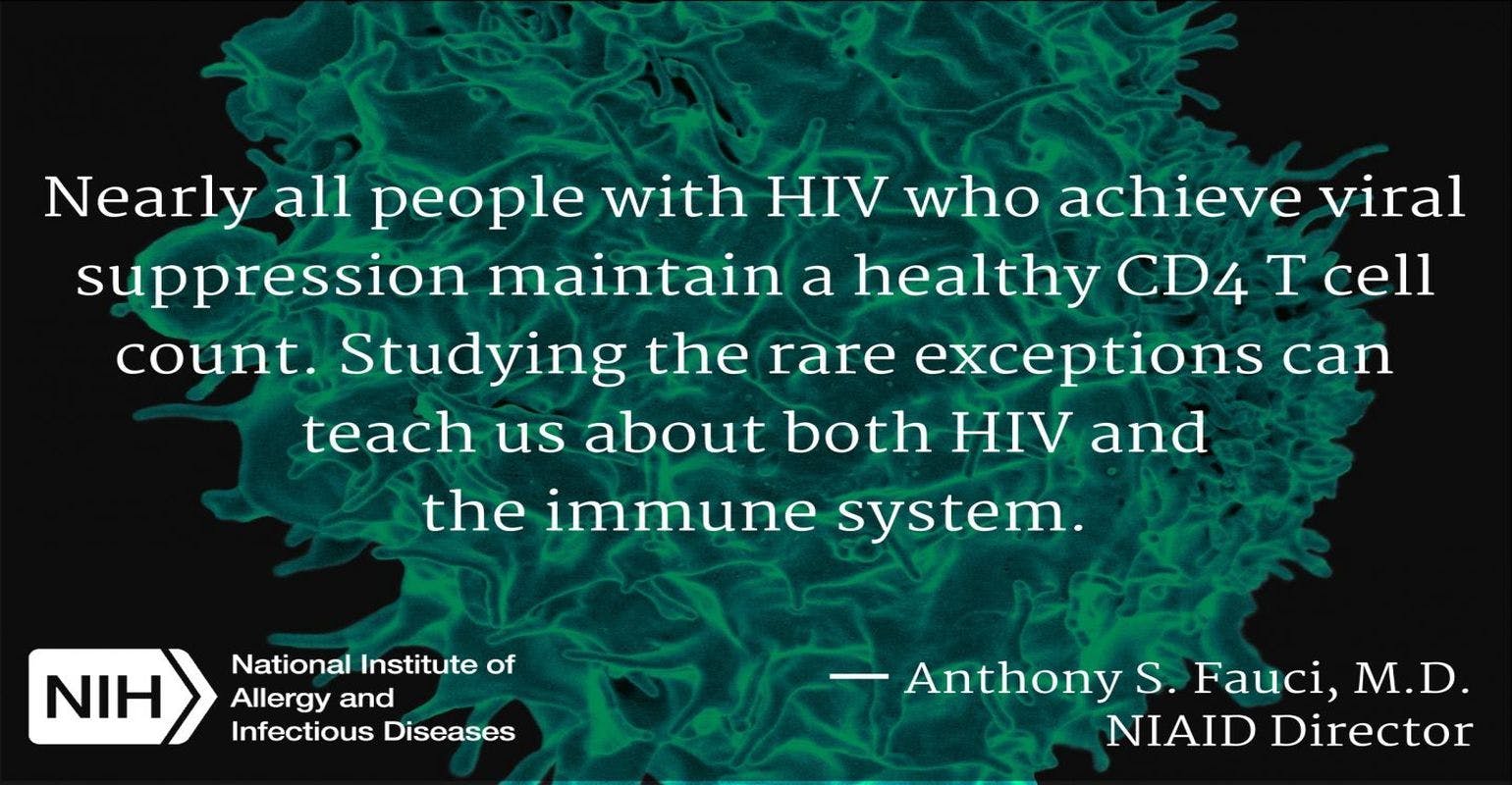 In Rare Cases, Immune System Fails Despite HIV Suppression