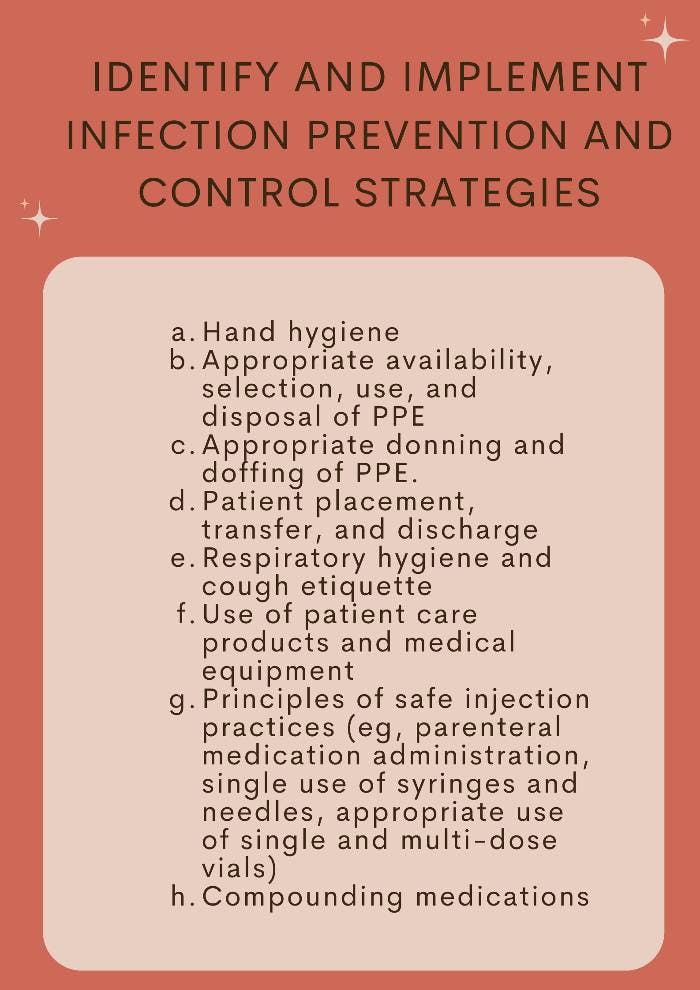 (Figure 2) Infection prevention control strategies 