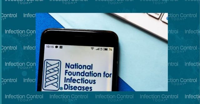 In this photo illustration, National Foundation for Infectious Diseases logo is seen displayed on a smartphone    (Adobe Stock 346303670 By Игорь Головнёв)