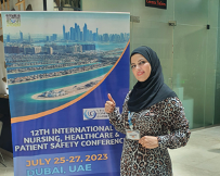 Hebah Al Zamel, BSN, MSN, CPHQ, CIC, a policy consultant and infection control practitioner at King Abdullah University Hospital, discusses the importance of patient safety with Infection Control Today.   (Photo courtesy of Hebah Al Zamel, BSN, MSN, CPHQ, CIC)
