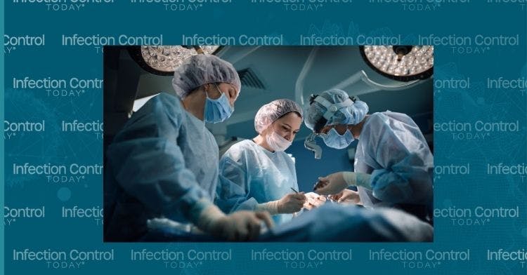 Medical team in the operating room, dark background.    (Adobe Stock 332342621 By Georgii)