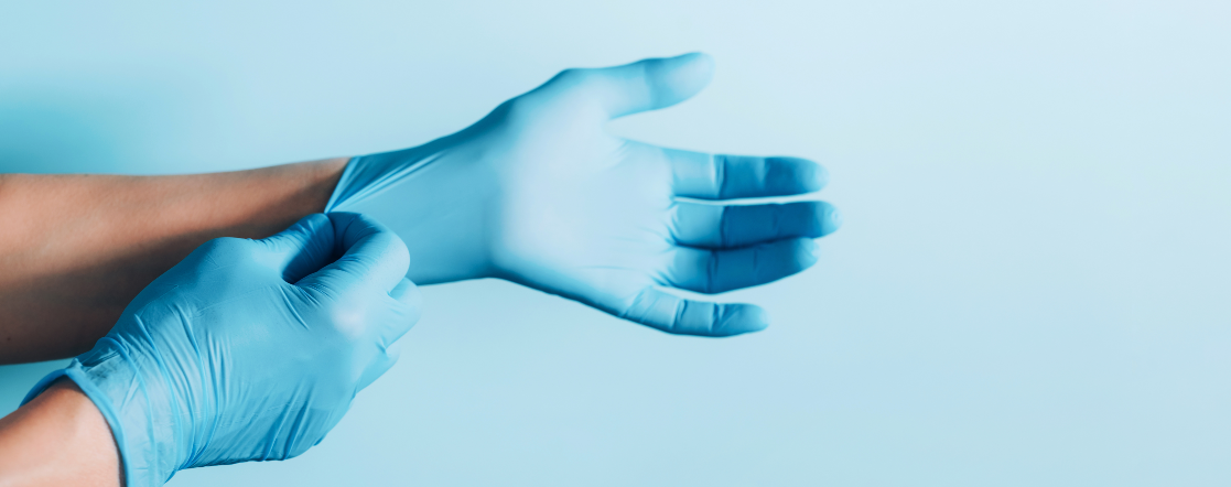 Disinfected Hands, Nonsterile Gloves Show Equal Viral Loads