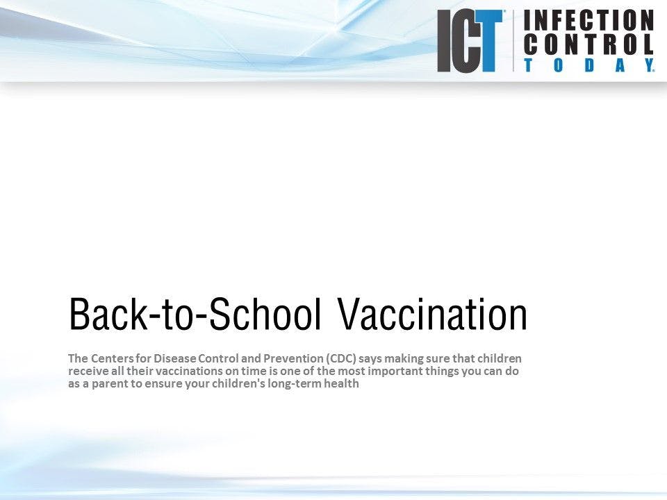 Slide Show: Back-to-School Vaccination