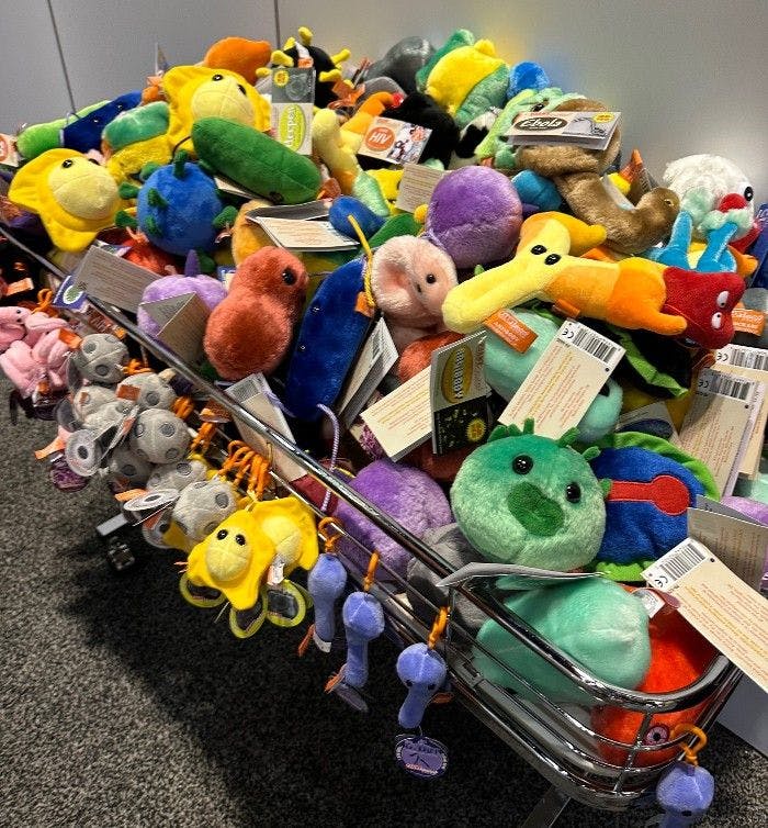 GIANTmicrobes at the 2023 APIC Annual Conference and Exhibition.  (Photo by the author)