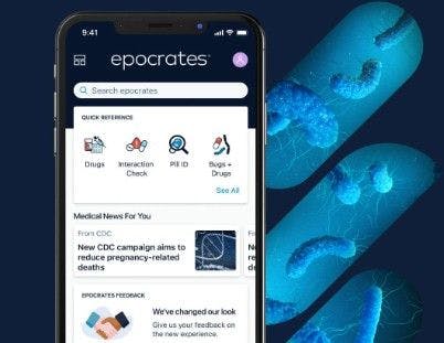 picture of epocrates' Bugs + Drugs app 