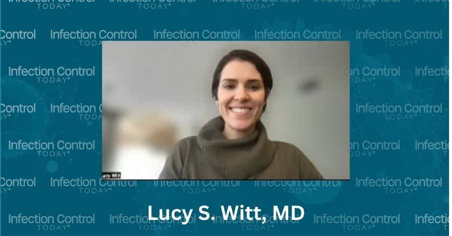 Lucy S. Witt, MD, investigates hospital bed's role in C difficile transmission, emphasizing room interactions and infection prevention