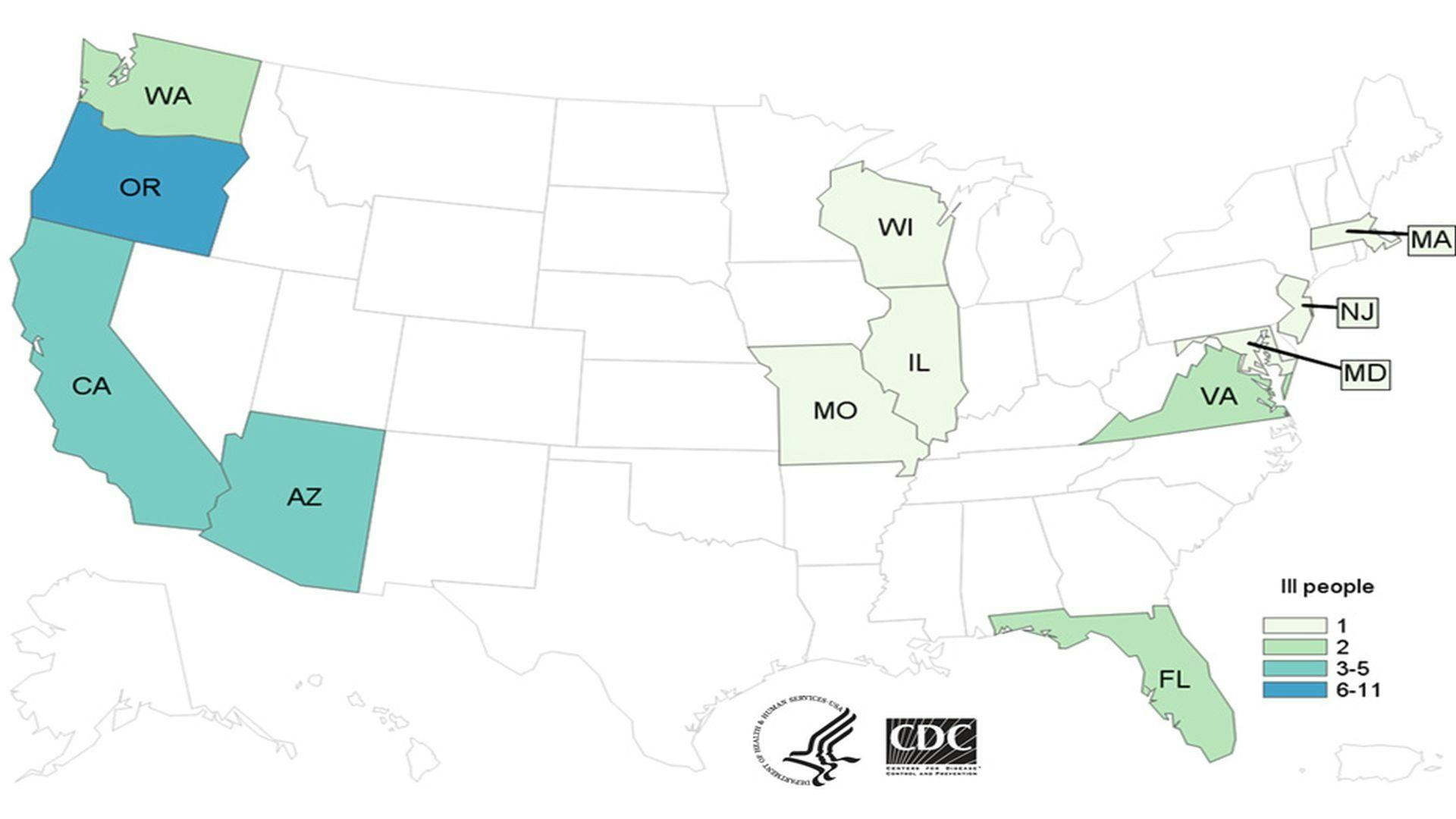 CDC Investigating Multistate Outbreak of E. coli O157:H7 Infections