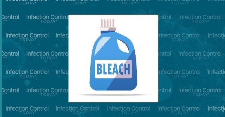 A bottle of bleach   (Adobe Stock 413542793 by FARBAI)