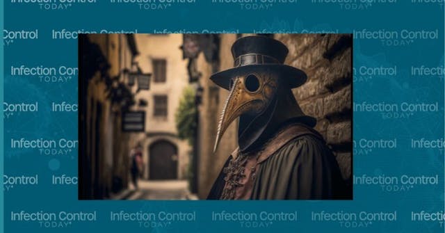 Plague doctor, a physician who treated bubonic plague.  (Adobe Stock FILE #: 559266031 by Worldillustrator)
