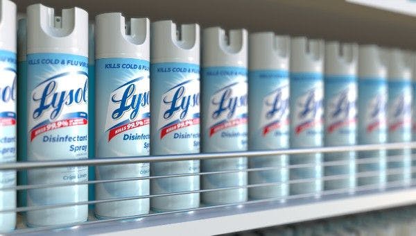 EPA Greenlights Lysol Disinfectant Spray to Combat COVID-19