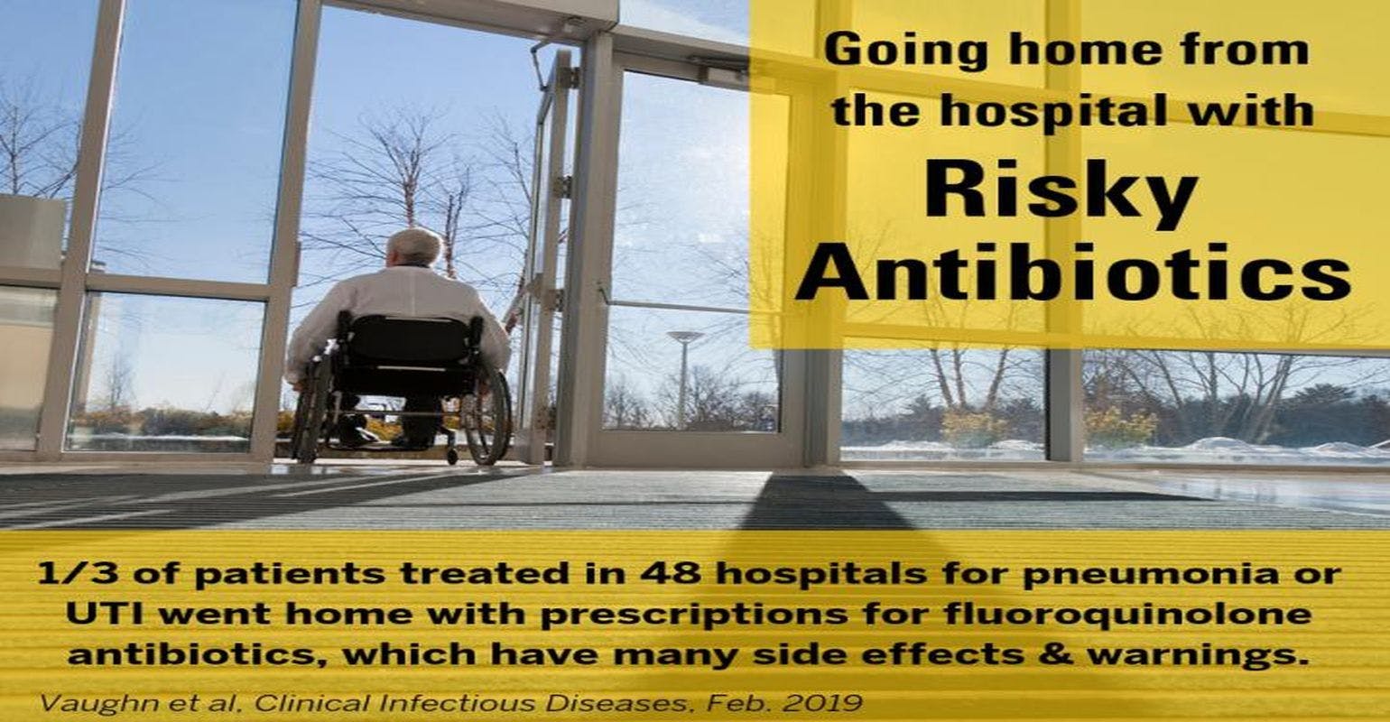 Even as Hospitals Cut Risky Antibiotic Use In-House, Patients Often Go Home With Them