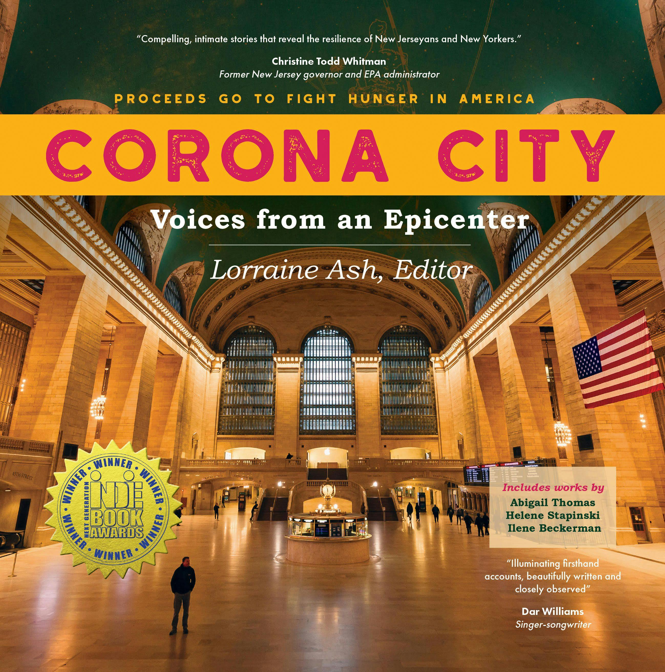 Corona City: Voices from an Epicenter, Lorraine Ash, Editor  (Original photo "Rush Hour" by Matthijs Noome)