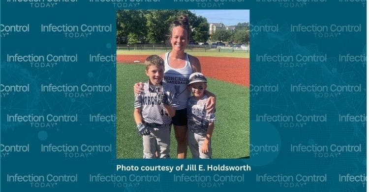 Jill E. Holdsworth and her sons  (Photo courtesy of Jill E. Holdsworth) 