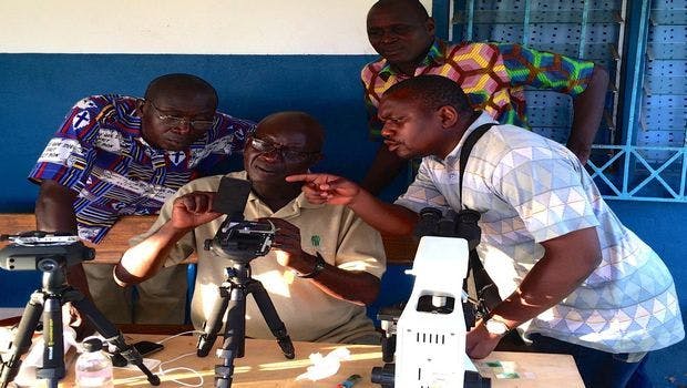Phone-Based Microscopes Work Well in the Field With Minimal Training